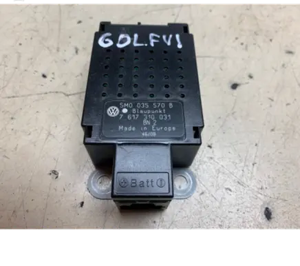 Volkswagen Golf VI Aerial antenna amplifier 5M0035570B 7617310031