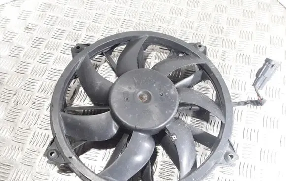 Citroen C4 I Radiator cooling fan shroud 9650116580