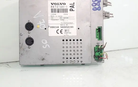 Volvo V70 GPS navigation control unit/module 86731001