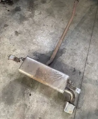 Fiat 500X Muffler/silencer 51938160