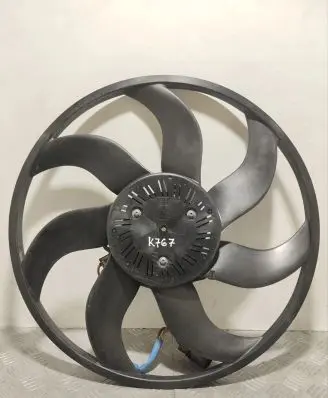 Electric radiator cooling fan
