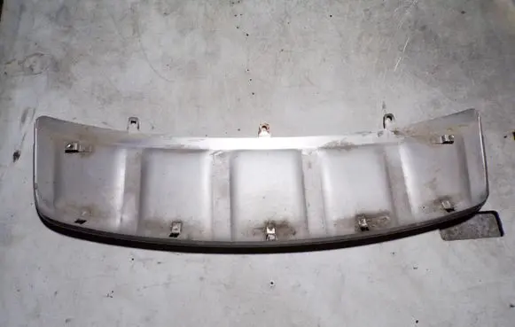 Audi A6 Allroad C6 Front bumper lip 4F0807733