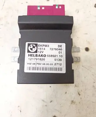 BMW X1 E84 Fuel injection pump control unit/module 7276046 55892110 121791826