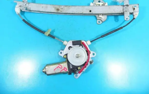 Front door window regulator with motor