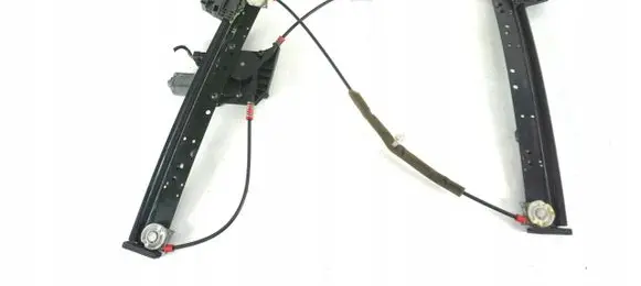 Front door window regulator with motor