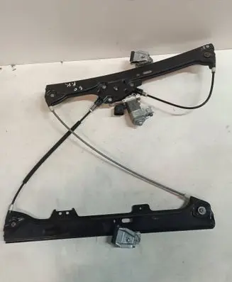 BMW 5 E60 E61 Front door window regulator with motor 7075667