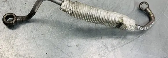 BMW X5 E70 Turbo turbocharger oiling pipe/hose