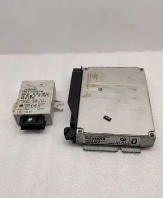 BMW 5 E39 Engine ECU kit and lock set 1429861 5WK90322 DMEMS410