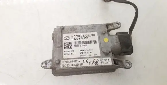 Mazda 6 Blind spot module G33D67Y80G 6PZ00901460 2694A009014