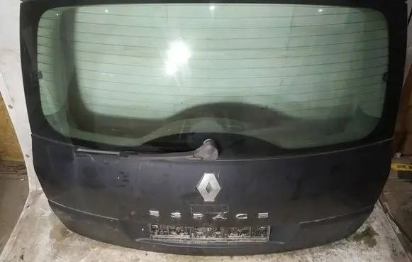 Renault Espace - Grand espace IV Tailgate/trunk/boot lid juodas