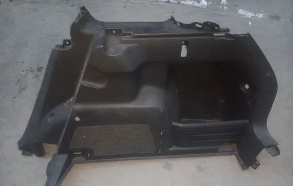 Skoda Fabia Mk2 (5J) Trunk/boot lower side trim panel 5J9867430