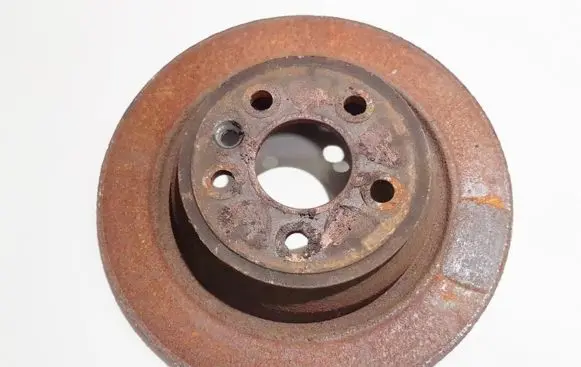 Ford Mondeo MK IV Rear brake disc neventiliuojamas