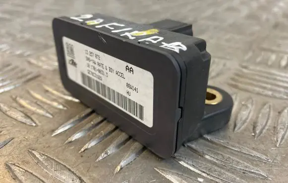 Opel Zafira B ESP acceleration yaw rate sensor 13257072 GE78C3102Q 10170106313