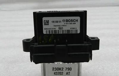 Opel Meriva B Heater blower motor/fan resistor 013503201 013598091