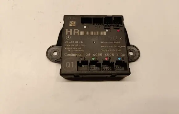 Mercedes-Benz C W204 Door control unit/module A2189001501
