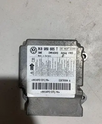 Volkswagen Golf V Airbag control unit/module 1K0909605T 5WK43412 32070504A
