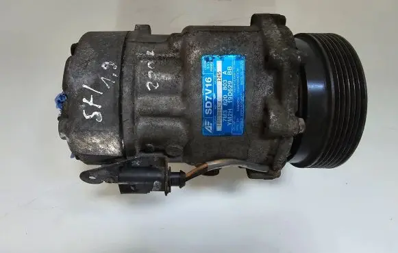 Volkswagen Sharan Air conditioning (A/C) compressor (pump) 7M3820803A YM2H19D629BB 7M3820803