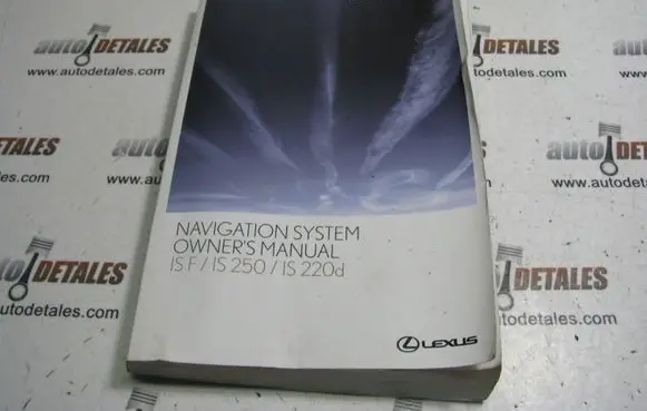Lexus IS 220D-250-350 User manual 