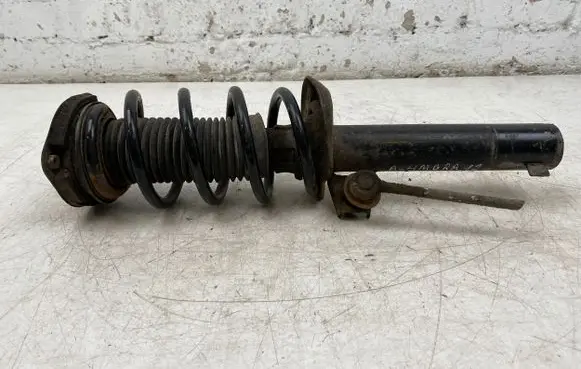 Front shock absorber with coil spring