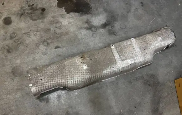 Mercedes-Benz G W461 W463 1st Gen Exhaust heat shield A4636825100