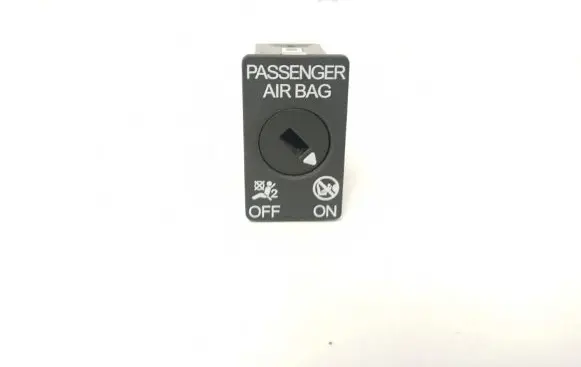 Passenger airbag on/off switch
