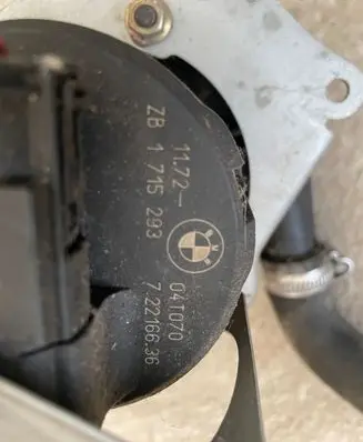 BMW 3 E46 Secondary air pump 1715293 04T070 72216636