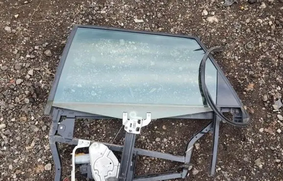 Audi A6 S6 C5 4B Sliding door window regulator with motor 4b0839397b