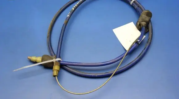 Mercedes-Benz CL C215 Handbrake/parking brake wiring cable 2154200585