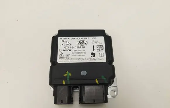 Jaguar XE Airbag control unit/module GX7314D374AH 6A00004565BB 0285013129