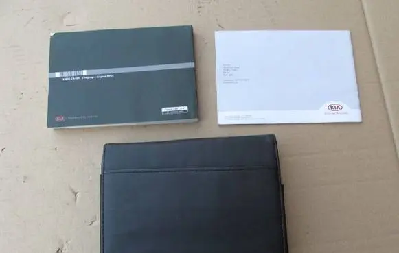 KIA Sportage User manual KAM0T0RS