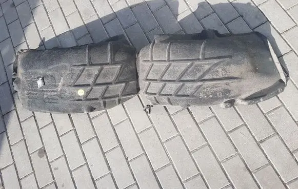 Audi A7 S7 4K8 Rear arch fender liner splash guards 4K8810171C