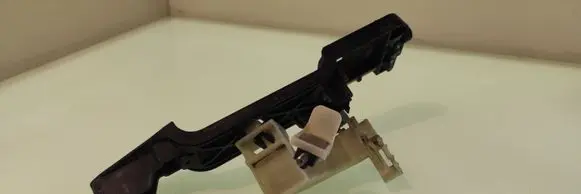 Rear door exterior handle/bracket