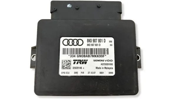Audi A4 S4 B8 8K Hand brake control module 8K0907801D 32620146A A2C53281093