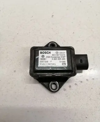 Audi A4 S4 B6 8E 8H ESP acceleration yaw rate sensor 8E0907637A 0265005245 0007509