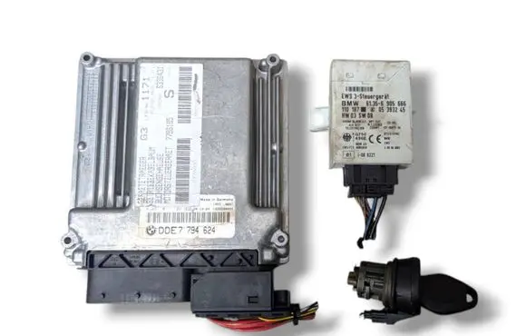 Engine ECU kit and lock set