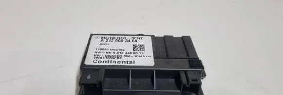 Mercedes-Benz E W212 Fuel injection pump control unit/module A2129003408 10087185519E