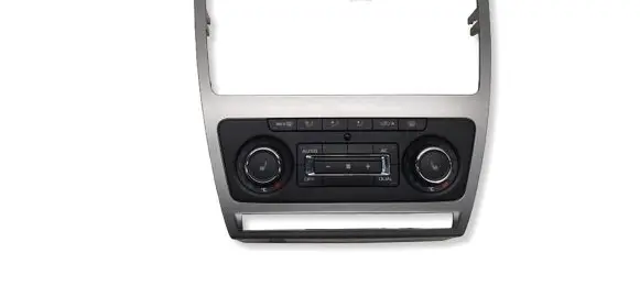 Skoda Octavia Mk2 (1Z) Climate control unit 3T0907044BL 1Z0858069AA