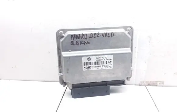 Volkswagen Touareg I Gearbox control unit/module 0AD927755AC 5WP22080