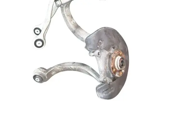 Front wheel hub spindle knuckle