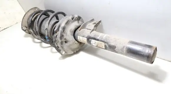 Front shock absorber with coil spring