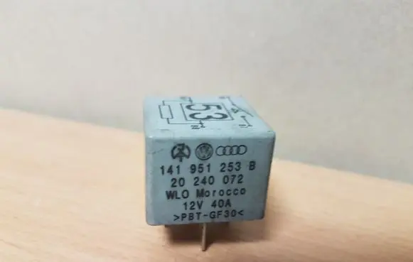 Audi A4 S4 B6 8E 8H Other relay 141951253B