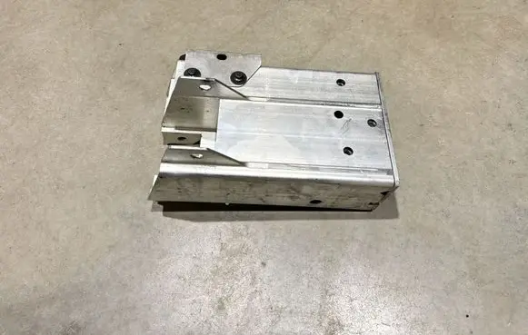 Front bumper shock/impact absorber