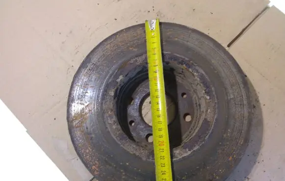 Renault Scenic I Front brake disc