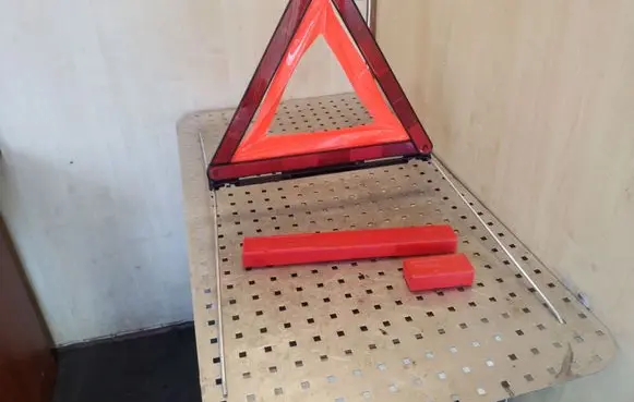 Emergency warning sign