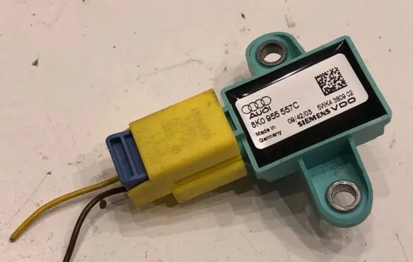 Airbag deployment crash/impact sensor