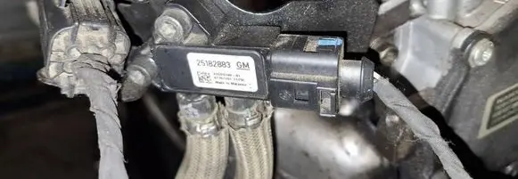 Chevrolet Orlando Exhaust gas pressure sensor 25182883