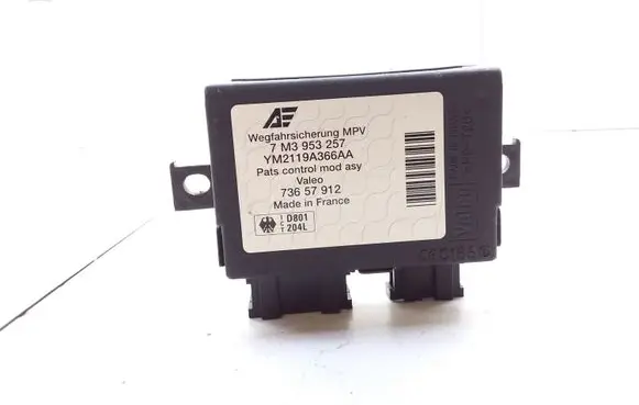 Volkswagen Sharan Immobilizer control unit/module 7M3953257 YM2119A366AA