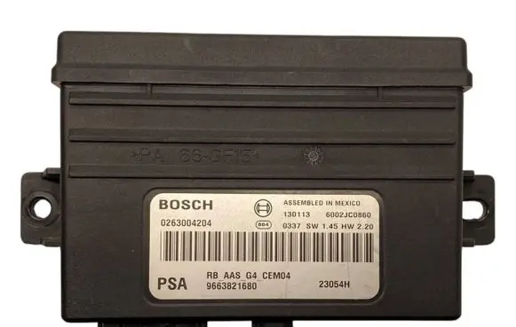 Citroen C4 I Picasso Parking PDC control unit/module 9663821680 0263004204