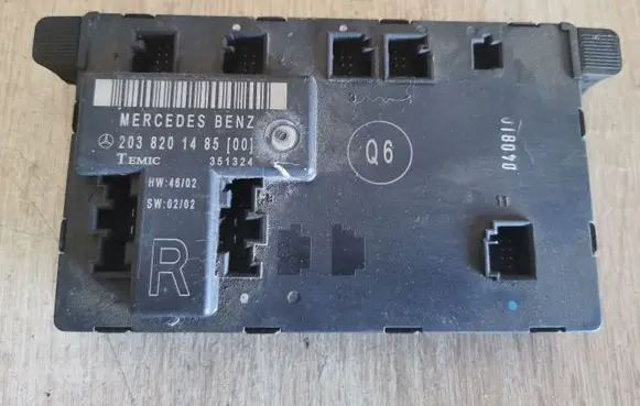 Mercedes-Benz C W203 Door control unit/module 2038201485
