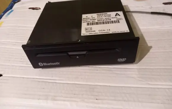 Navigation unit CD/DVD player